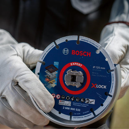 Disco Diamantado Expert Para Metal 115mm X - lock - Bosch - Herram.cl