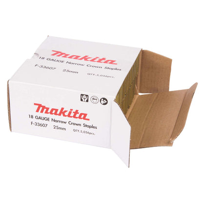 Grampas F25 Calibre 18 (5.056 Ud.) - Makita - Herram.cl