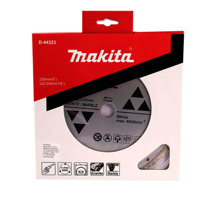 Disco Diamantado Turbo Continuo 9'' Granito/marmol - Makita - Herram.cl