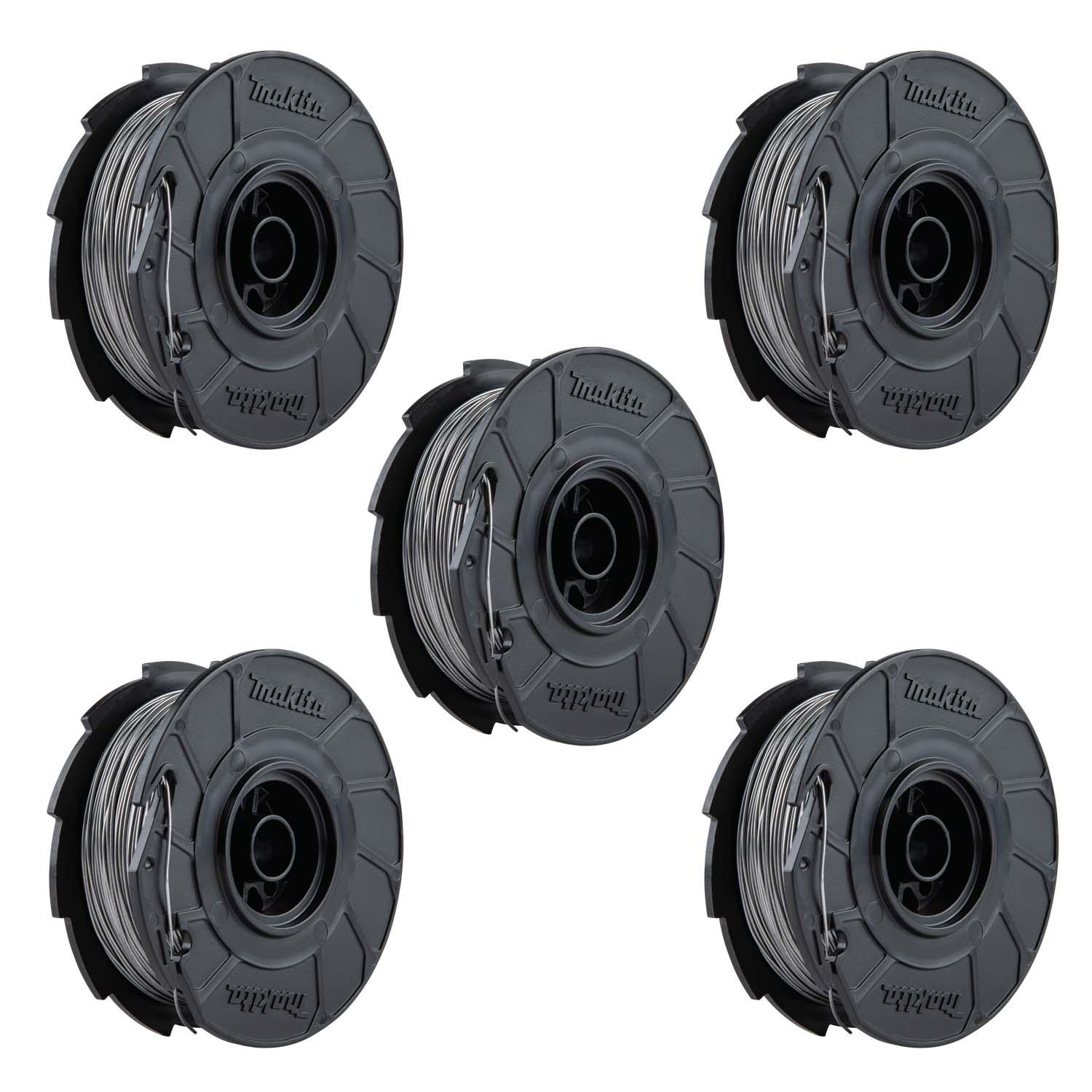 Pack 5 Rollos de Alambre 0,8mmx110m DTR180 / DTR181 - Makita - Herram.cl