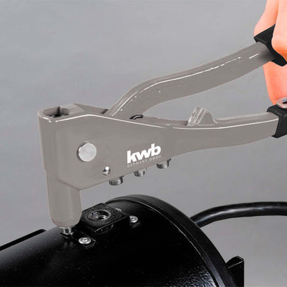 Remachadora Manual (2.4, 3.2, 4, 4.8mm) - kwb - Herram.cl