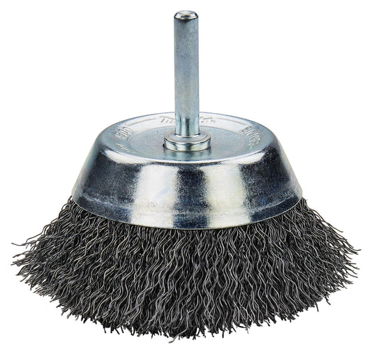 Grata Copa Acero Ondulado 75mm (3'') Toma 1/4'' - Makita - Herram.cl