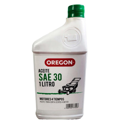 Aceite Motor 4 Tiempos SAE 30 | 1 L - Oregon - Herram.cl
