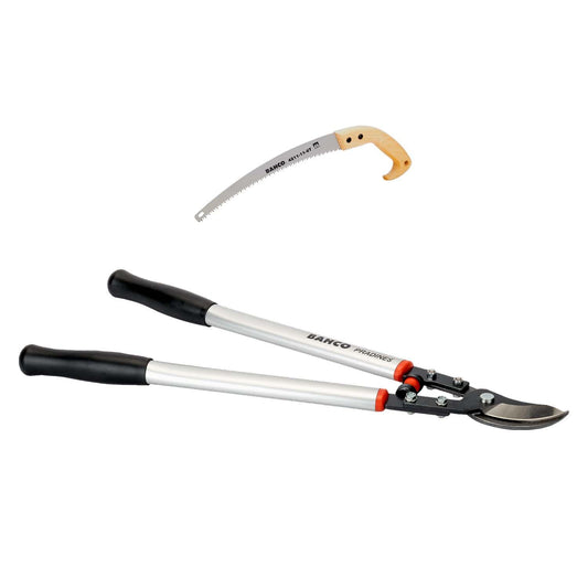 Kit Bahco tijerón de poda + serrucho curvo P160-75-4211 - Herram.cl