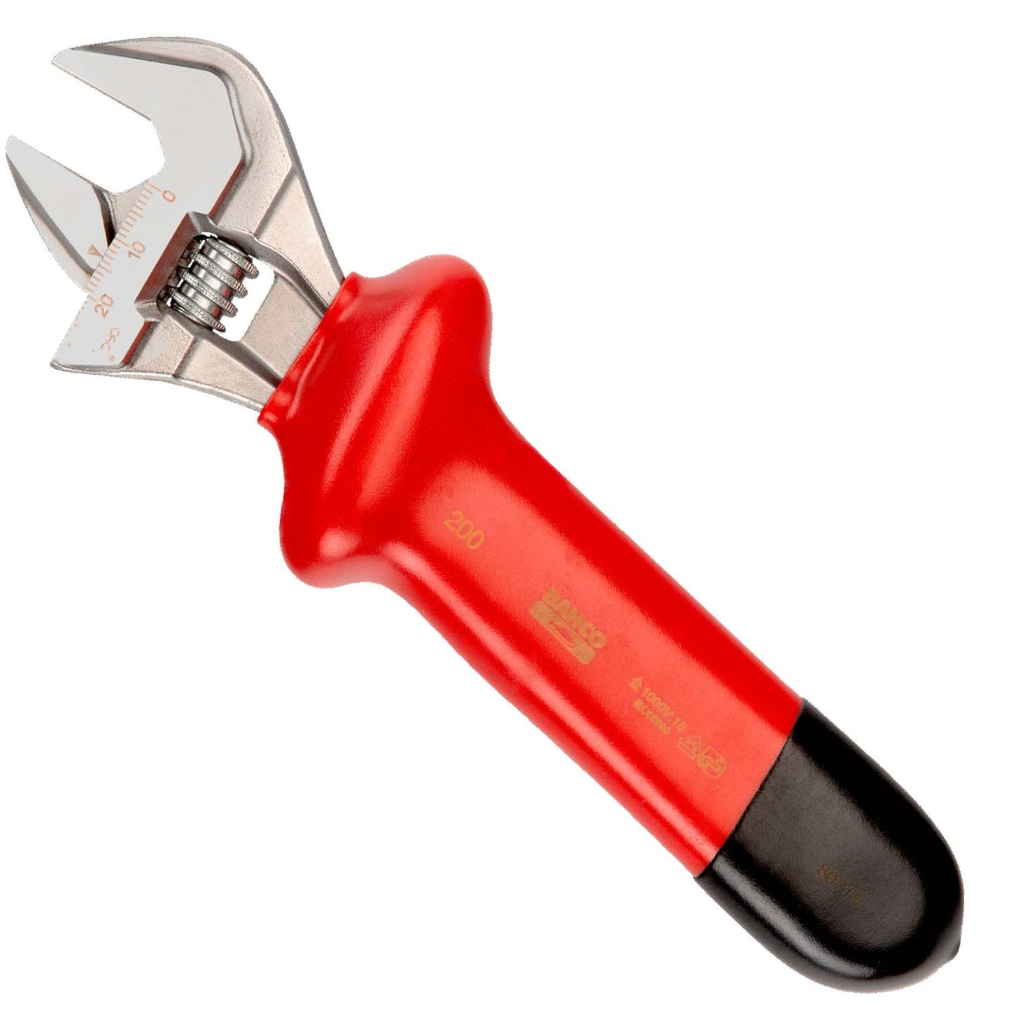 Llave Ajustable Aislada 10'' (260mm) - 1000 V - Bahco - Herram.cl