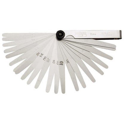 Feeler Gauges profesional 0,03 - 1mm 26 Hojas - Bahco - Herram.cl