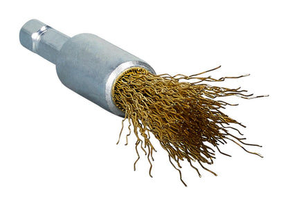 Grata Pincel Latón Ondulado 12mm (1/2'') Toma 1/4'' - Makita - Herram.cl