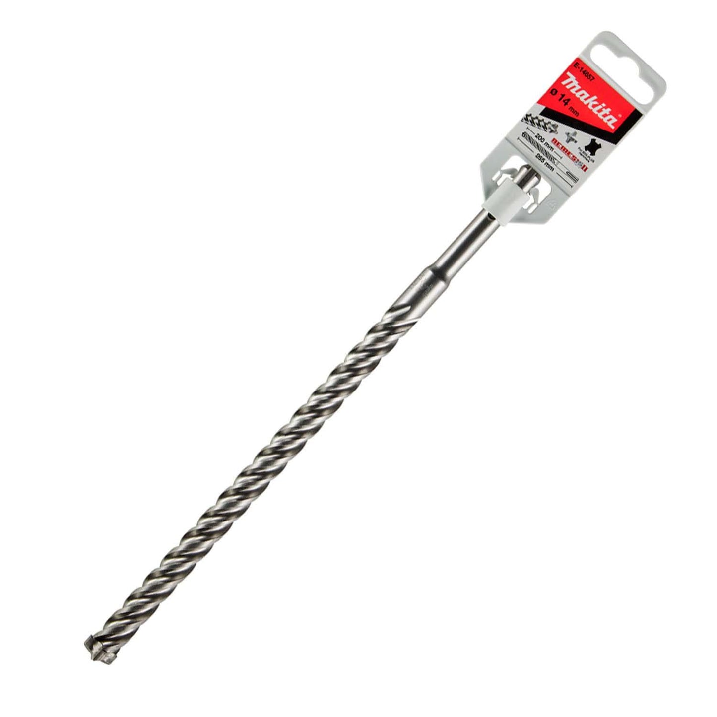Broca SDS - Plus Nemesis II 14x265mm (4 Filos) - Makita - Herram.cl