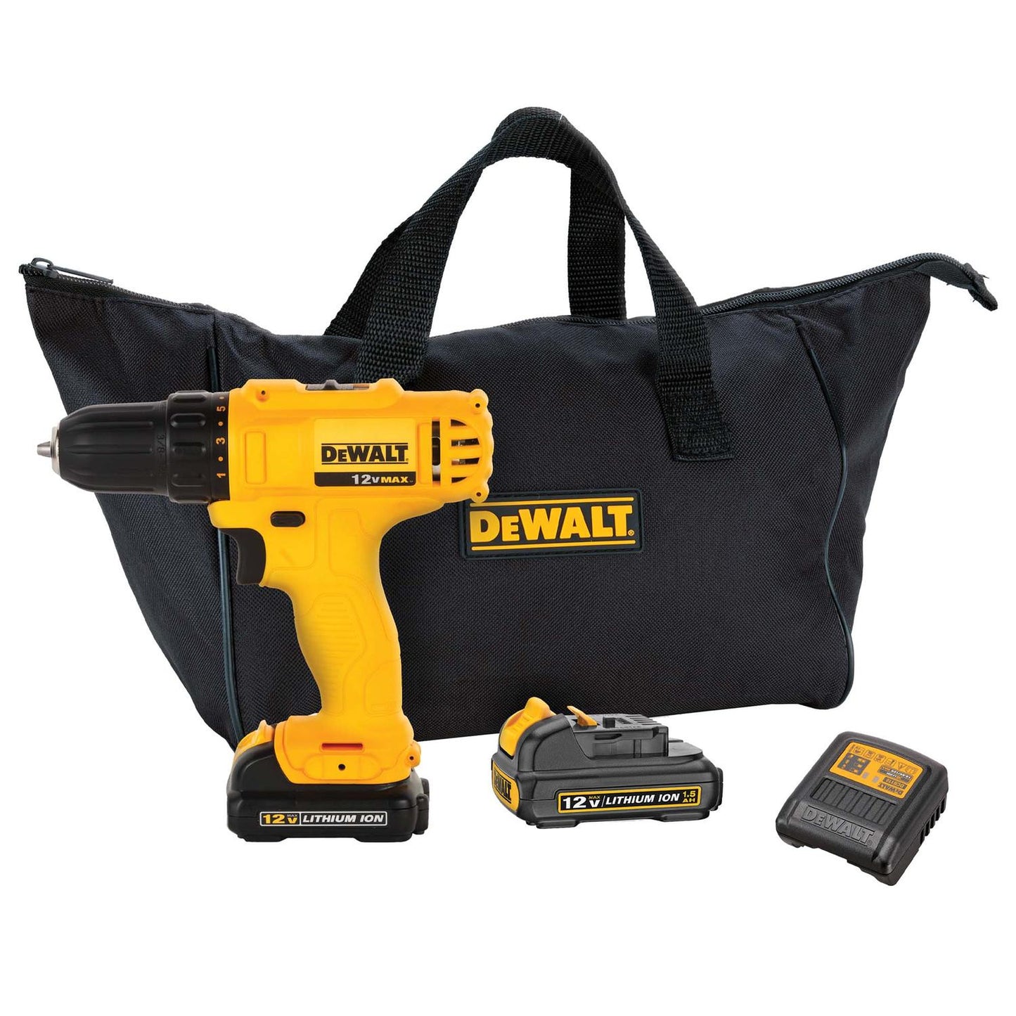 Taladro Atornillador 12V Max. /10mm DCD700C2 - B2 - DeWalt - Herram.cl