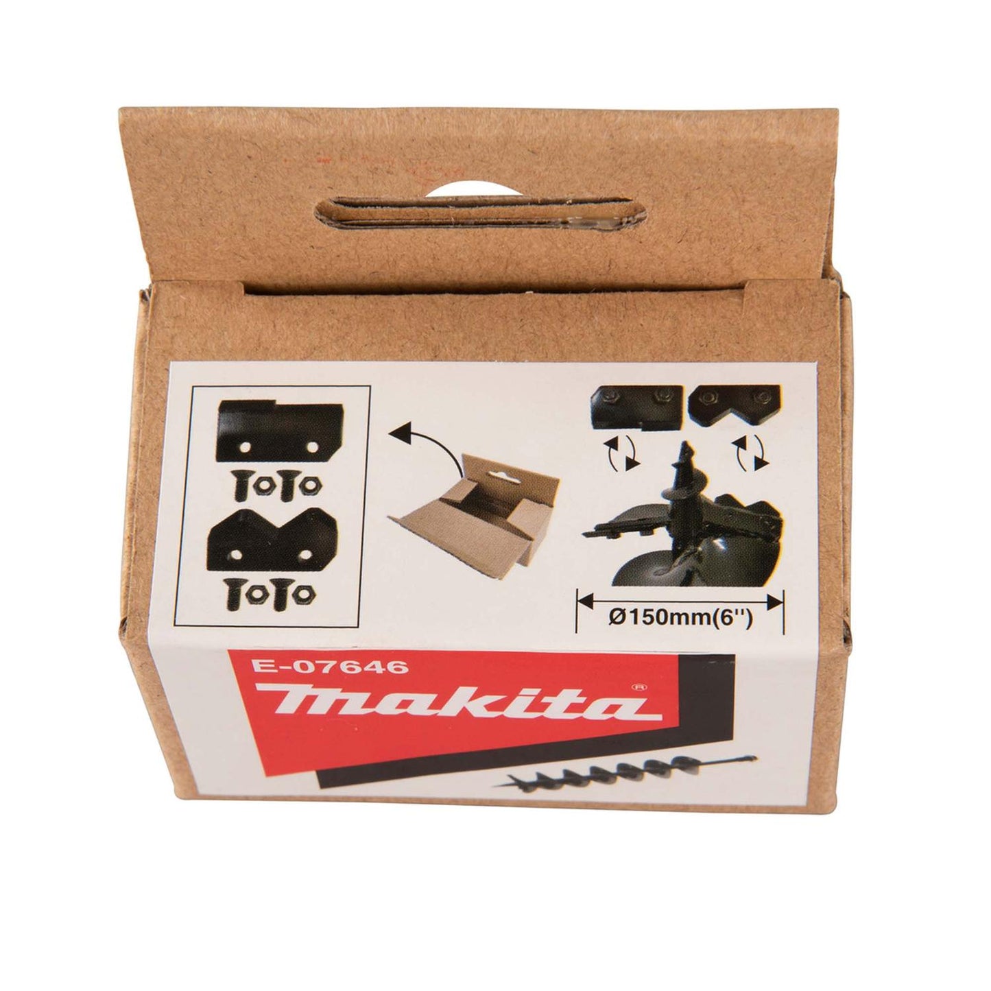 Cuchillas de repuesto para barreno de Tierra Ø 150mm - Makita - Herram.cl