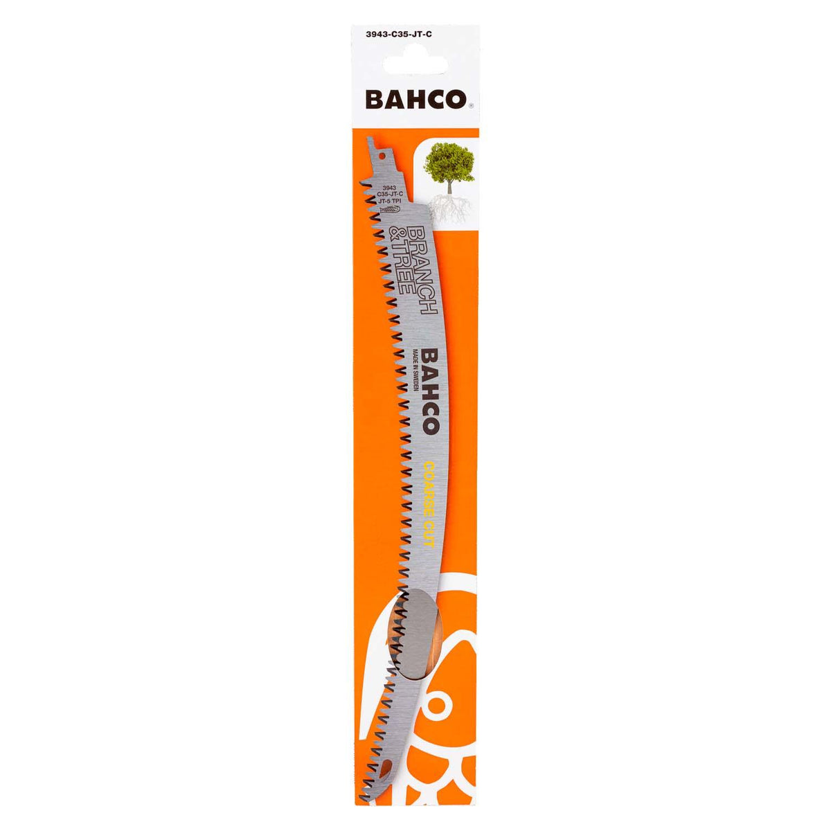 Hoja de sierra sable curva JT poda 378mm 5 TPI - Bahco - Herram.cl