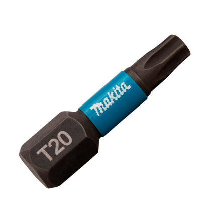 Puntas Impact Black T20 - 25mm 2 Pzas - Makita - Herram.cl