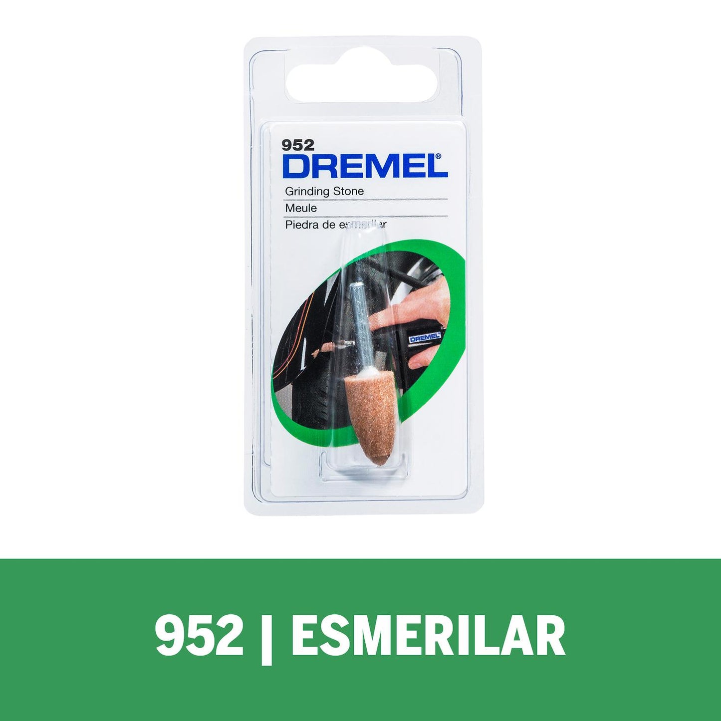 Piedra Esmerilar Oxido de Aluminio (952) - Dremel - Herram.cl