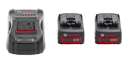 Kit Baterías 4ah + Cargador Rapido 18v, Starter Kit - Bosch - Herram.cl
