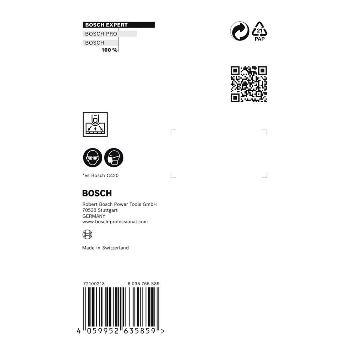 Bloque de lijado de doble densidad Expert M480 80x133mm - Herram.cl