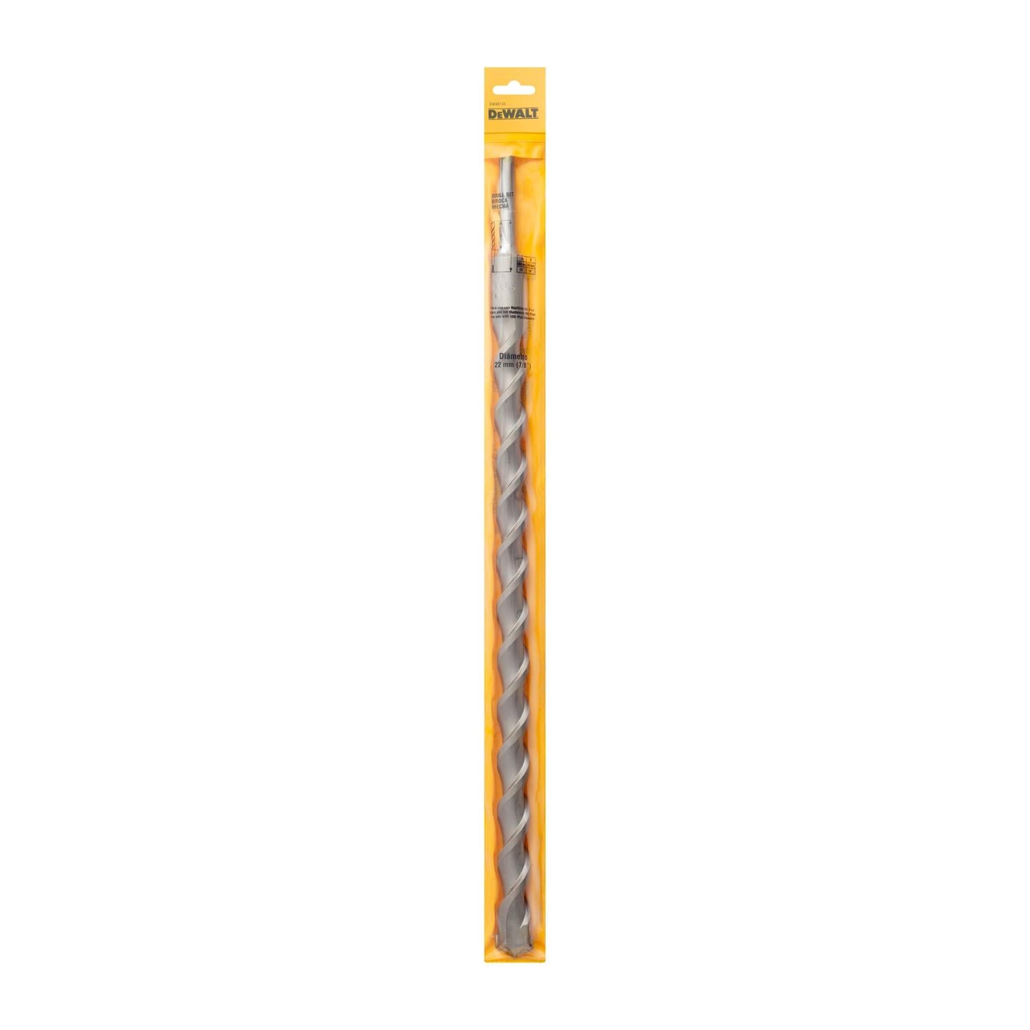 Broca SDS - Plus 22x400x450mm - DeWALT - Herram.cl