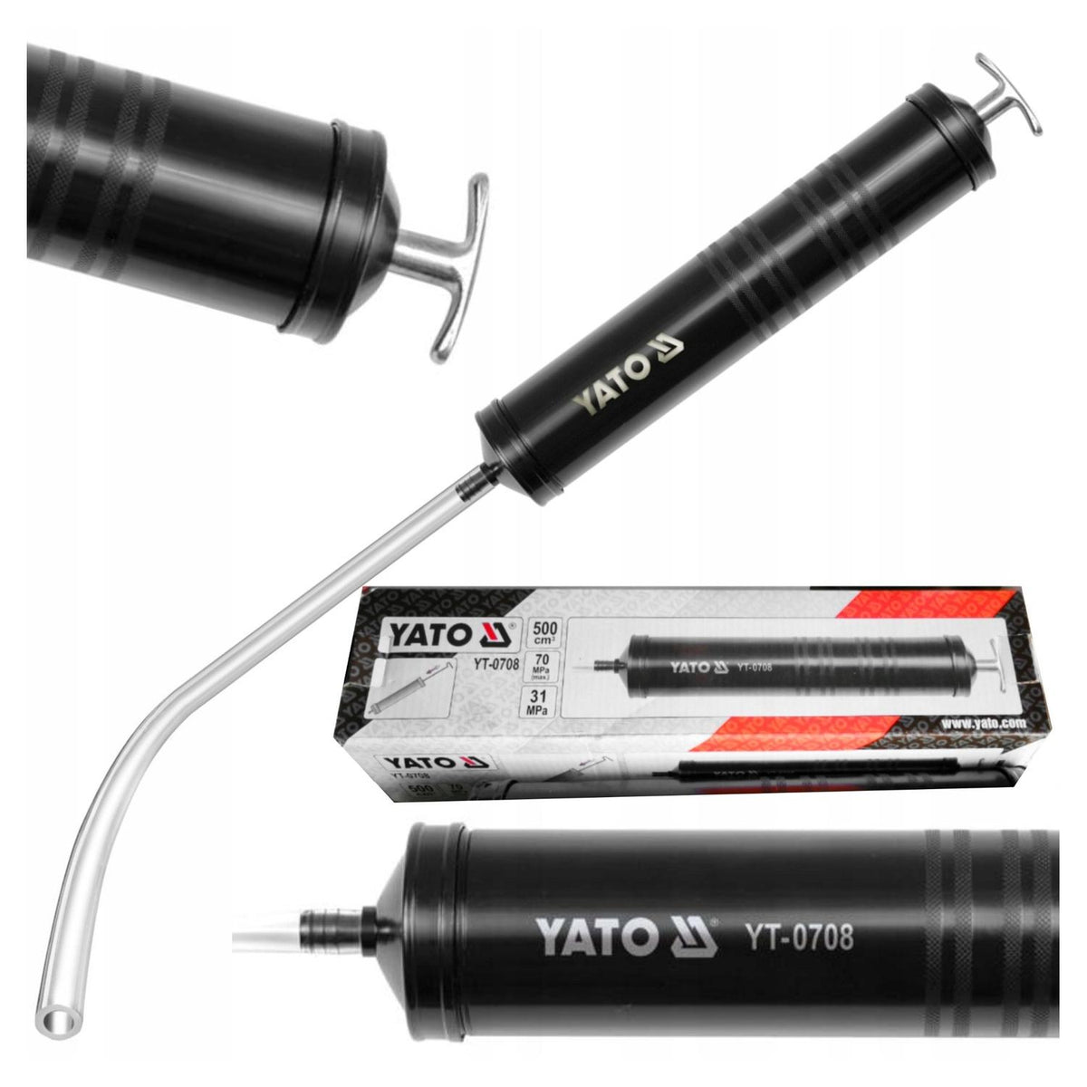 Jeringa Para Extraer E Inyectar Aceites YT-0708 - Yato - Herram.cl