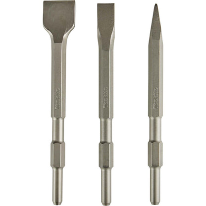 Juego Cinceles Toma Hex. 17mm 3 Pzas - Makita - Herram.cl