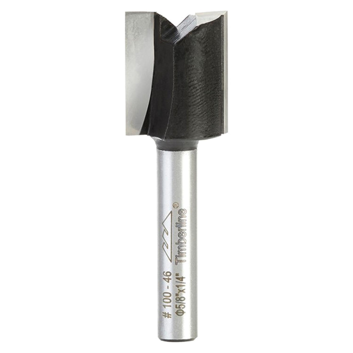 Fresa Recta 5/8'' x 3/4'' Vástago 1/4'' 100-46 - Timberline - Herram.cl