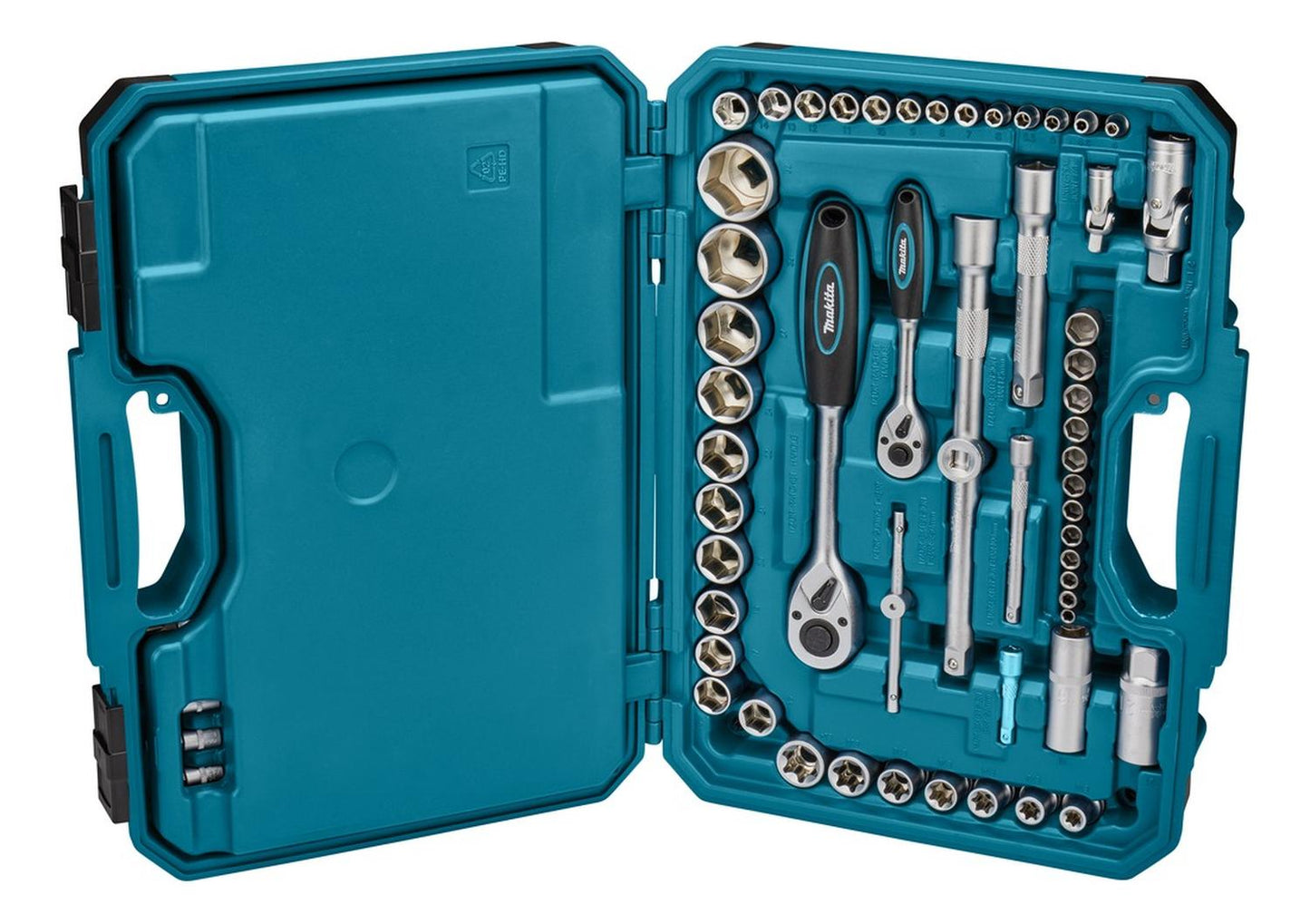 Set De Llaves, Puntas Y Vasos Makita E - 10883 221pcs - Herram.cl