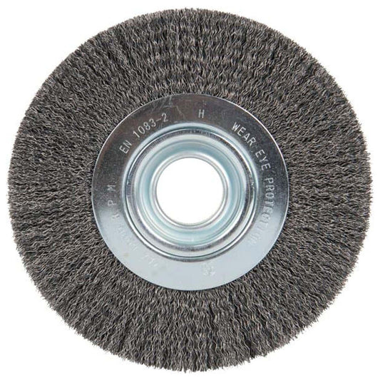 Cepillo Circular Klingspor 200mm (8'') BR600W Acero Ondulado - Herram.cl