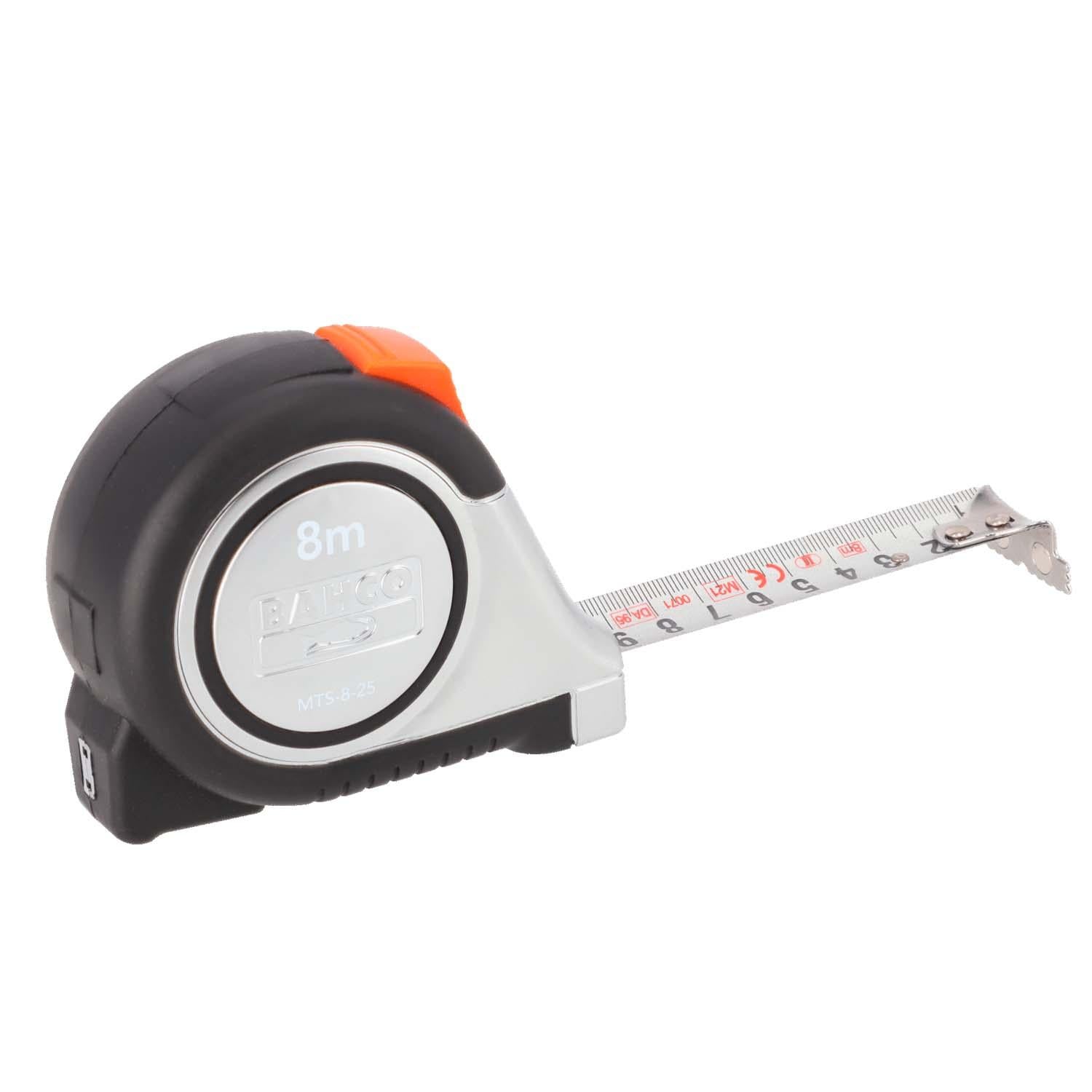 Huincha Cinta Métrica e Imperial 8m Inox - Bahco - Herram.cl