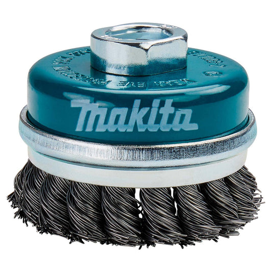 Grata Copa Acero Trenzada 60mm / M14 - Makita - Herram.cl