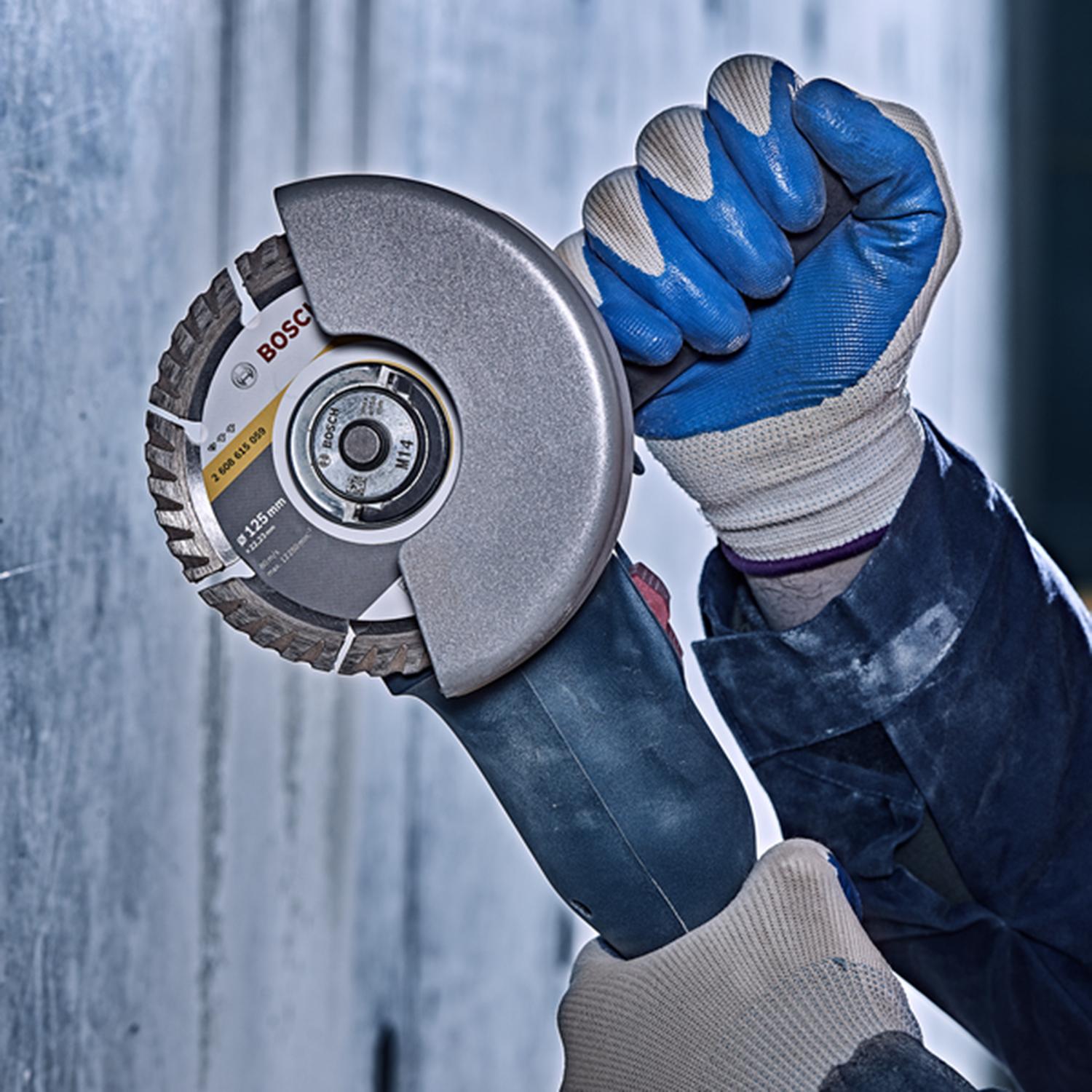 Disco Diamantado Turbo Segmentado 4 - 1/2'‘ Universal - Bosch - Herram.cl
