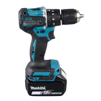 Kit Taladro percutor Makita 13mm 18V 2 Bat 1.5 Ah+1 Bat 3Ah - Herram.cl