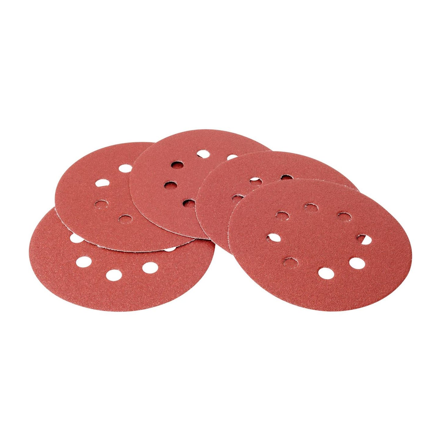 Pack 5 Discos De Lija Con Velcro 5'' (127mm) - DeWALT - Herram.cl