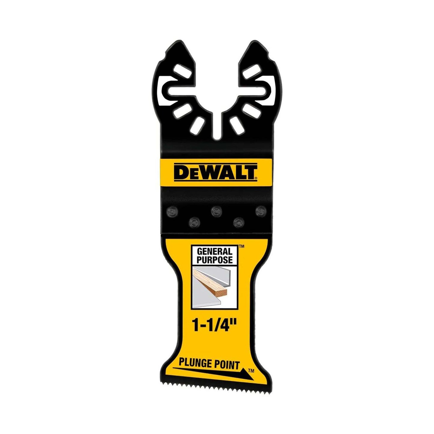 Hoja Oscilantes de inmersión 1 - 1/4'' Uso General - DeWALT - Herram.cl
