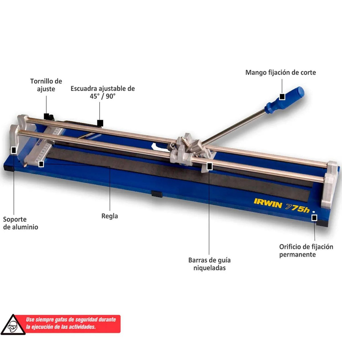 Cortadora Cerámica Irwin 75cm Profesional IW5617 - Herram.cl