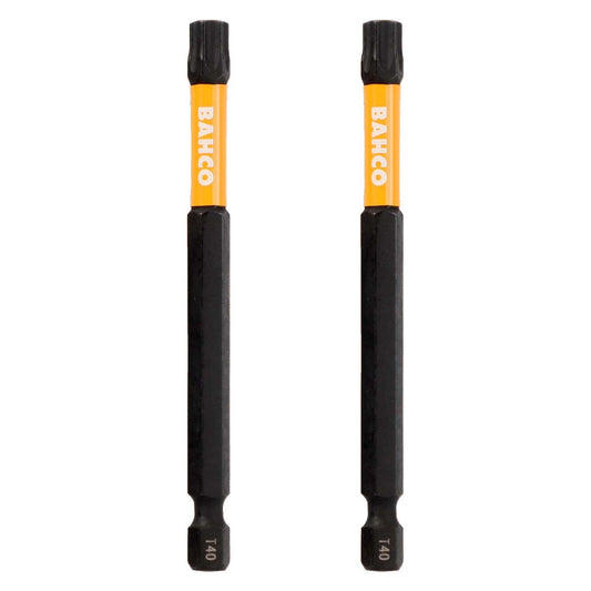 Punta De Impacto De Torsión T40x150mm 2 Pzas - Bahco - Herram.cl