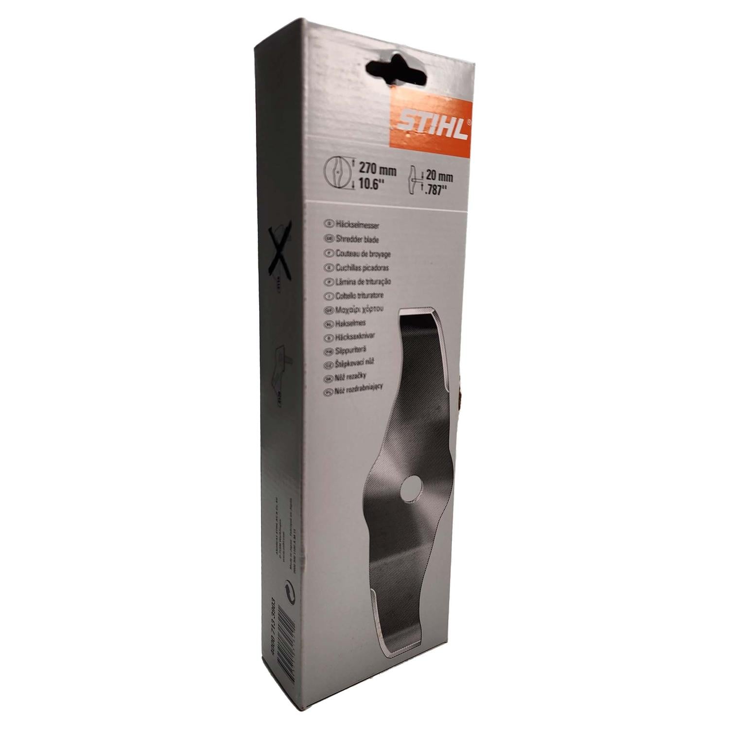 Cuchillo Triturador ShredCut 270mm Eje 20mm / FS 300 - Stihl - Herram.cl