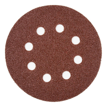 Pack 5 Discos De Lija Con Velcro 5'' (125mm) G60 - Nexxo - Herram.cl