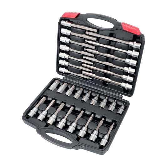 Juego Dados Con Punta Hexagonal 1/2'' 30 Pzas - Yato - Herram.cl