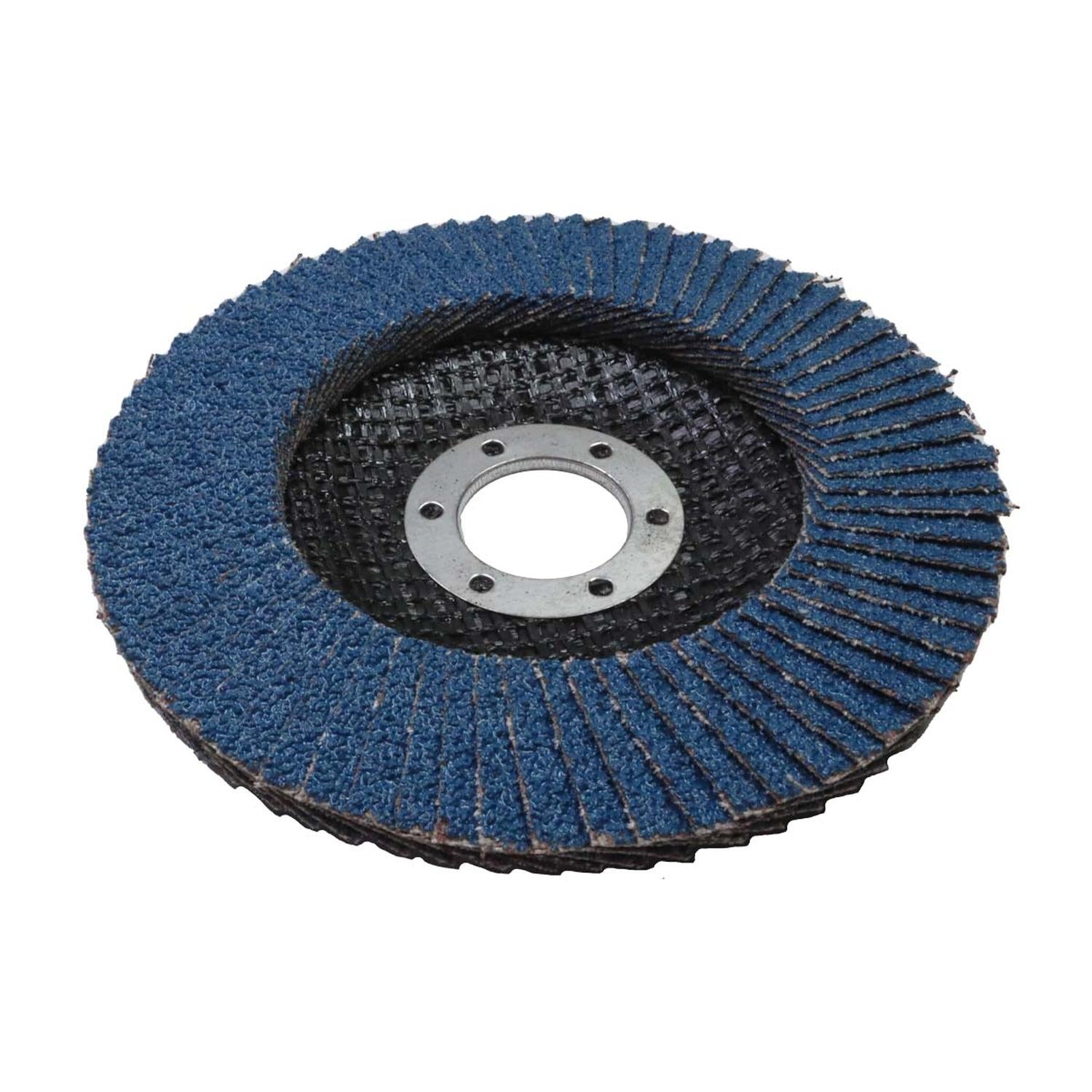 Disco Flap Para Acero Inox 4 1/2'' Zirconio - Alpha - Herram.cl