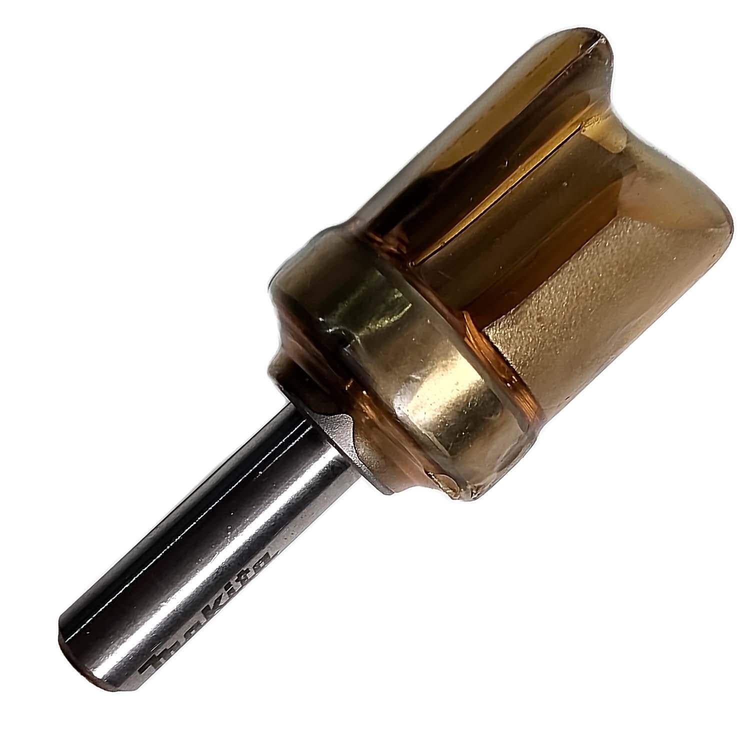 Fresa Recta 2 Filos 1''x1'' Toma 3/8'' C/Rodamiento - Makita - Herram.cl