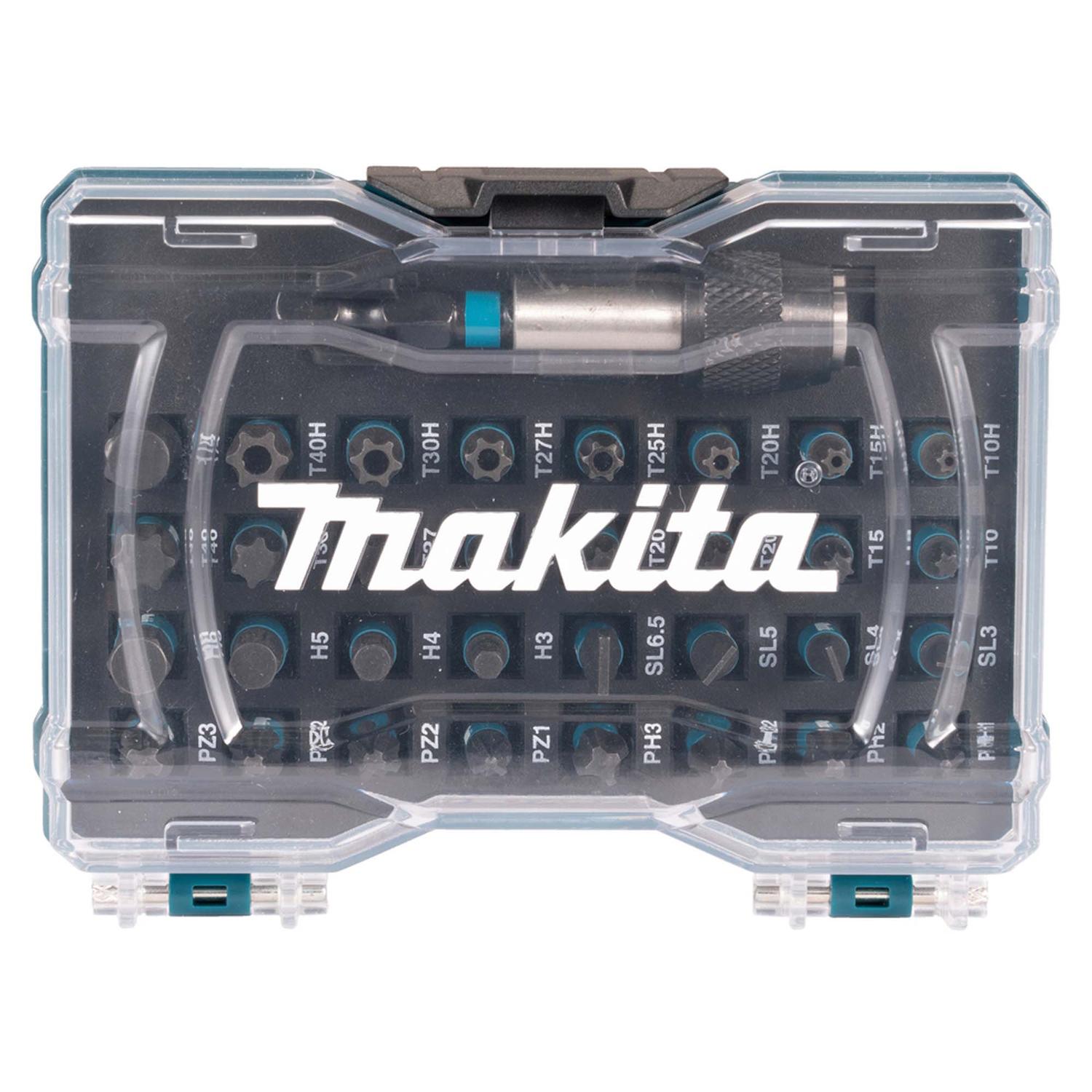Pack 10 Set de Puntas de Atornillar Impact black 33 Pzas - Makita - Herram.cl