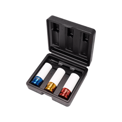 Juego De Dados De Impacto 1/2'' 17,19, 21mm / 3 Pzas - Yato - Herram.cl