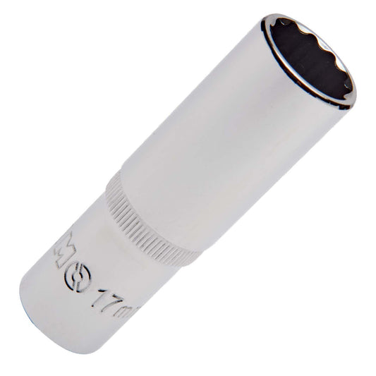 Dado Bi - Hexagonal Largo Cuadrante de 1/2'' CrV 30mm - Irimo - Herram.cl