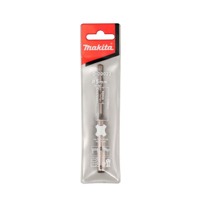 Broca SDS - Plus 5 X 110mm. (largo útil 50mm) - Herram.cl