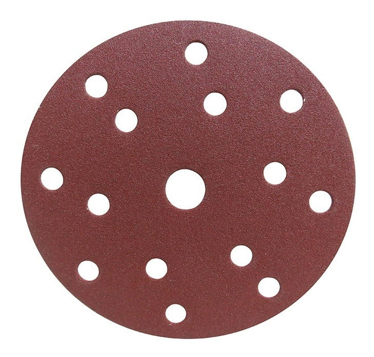 Pack 10 Discos Lija Con Velcro 150mm (6'') G100 - Makita - Herram.cl
