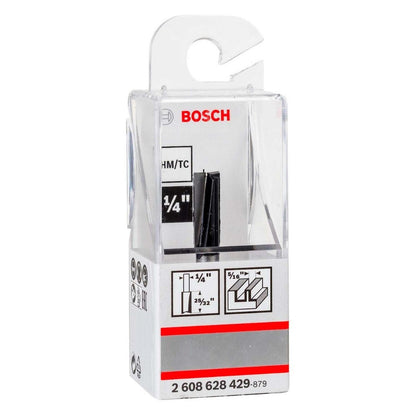 Fresa De Ranurar Bosch 1/4 , D1 8mm, L 19,5mm, G 51mm - Herram.cl