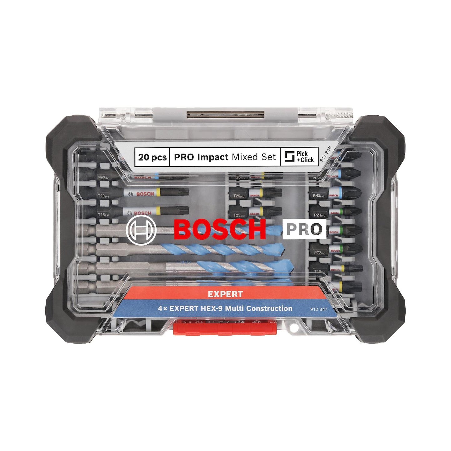 Kit Puntas y Brocas Multimaterial PRO Impact 20 Pzs - Bosch - Herram.cl