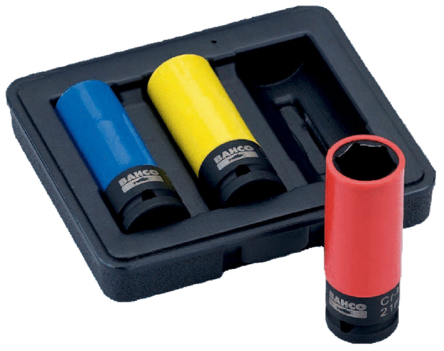 Juego de Dados de Impacto Para Ruedas 17,19,21mm - Bahco - Herram.cl