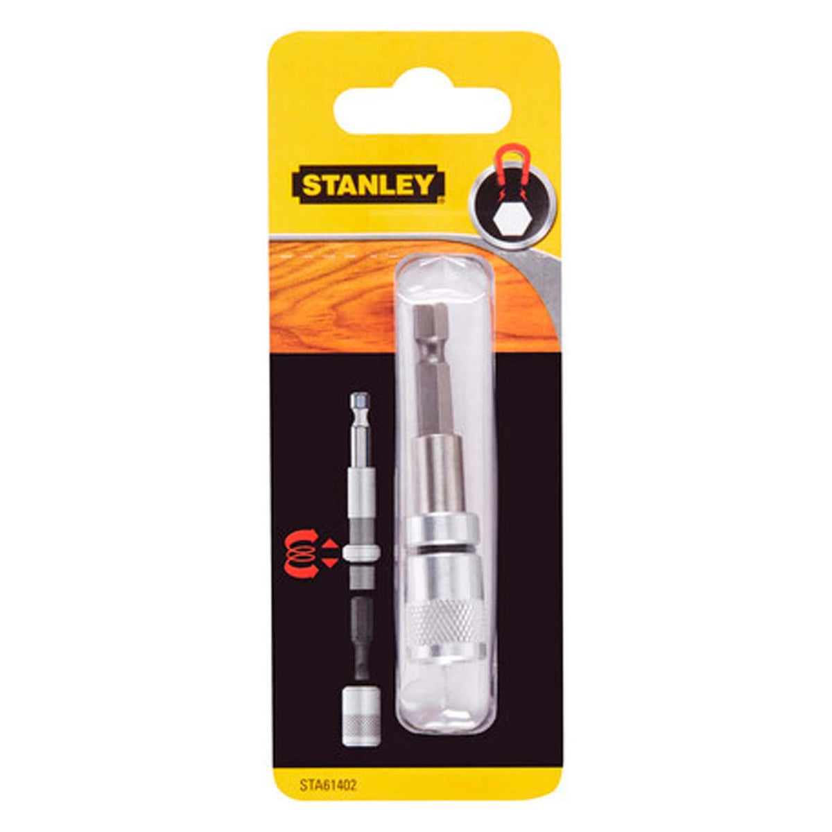 Portapuntas Magnético Ajustable 1/4'' 68mm - Stanley - Herram.cl