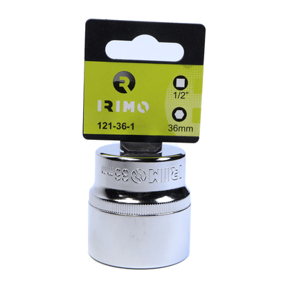 Dado Hexagonal De 1/2'', 36mm - Irimo - Herram.cl