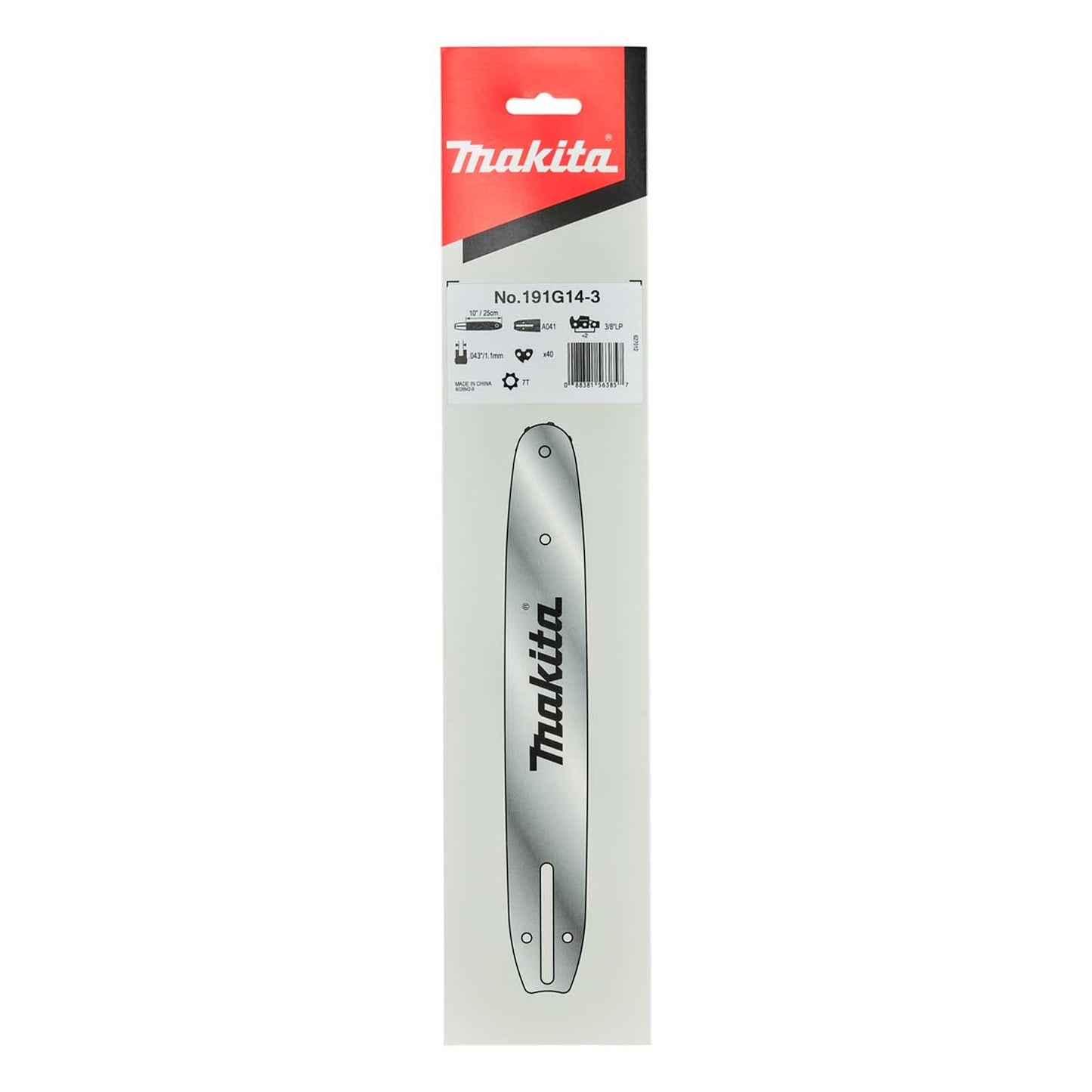 Espada Para Motosierra 10''/3/8''/1.1mm/40 Eslab - Makita - Herram.cl