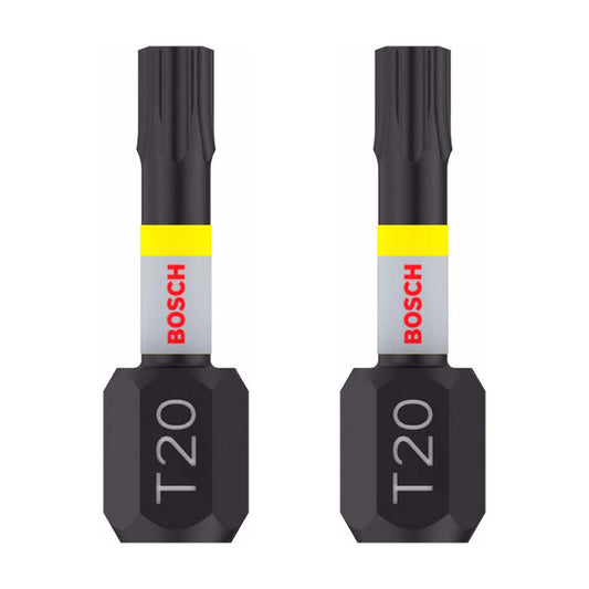 Puntas PRO Impact T20x25mm 2 Pzas - Bosch - Herram.cl